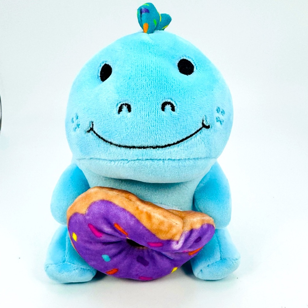 Moriah Elizabeth Mystery Mini Plush Series 2 Derp Dinosaur W/Donut 6”